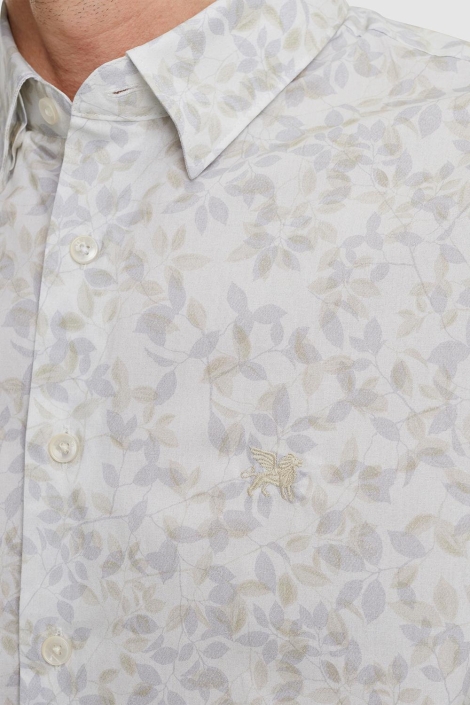 Vanguard long sleeve shirt print on fine po