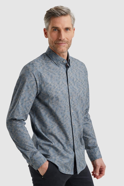 Vanguard long sleeve shirt print on fine po