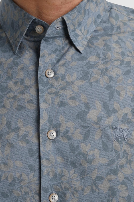 Vanguard long sleeve shirt print on fine po