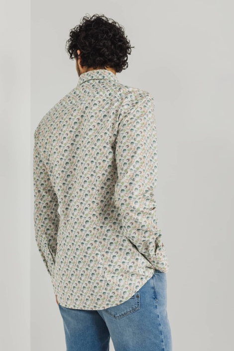 State of Art shirt ls print twill