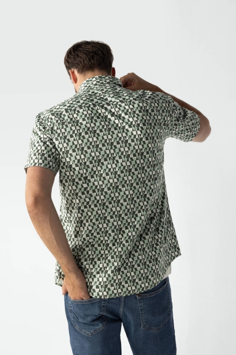 BlueFields shirt ss print popli