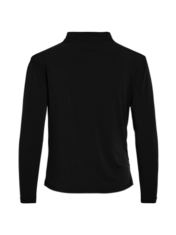 Vila T-shirt VIKARIA L/S TOP 14106759 BLACK