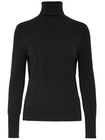 Only Trui ONLVENICE L/S ROLLNECK PULLOVER KNT 15183772 Black