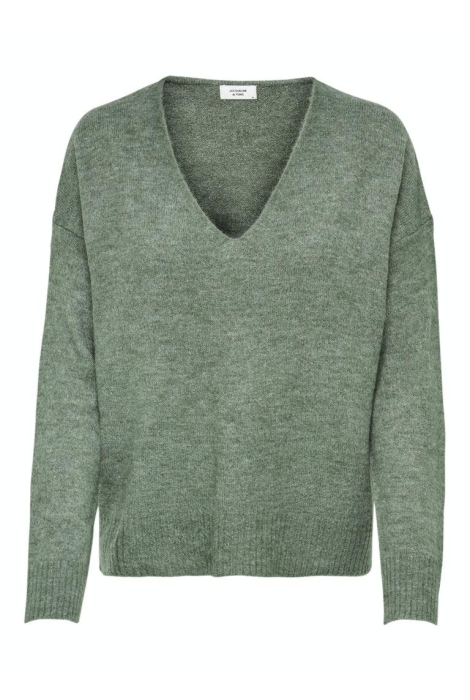 Jacqueline de Yong jdyelanora l/s v-neck pullo. knt no