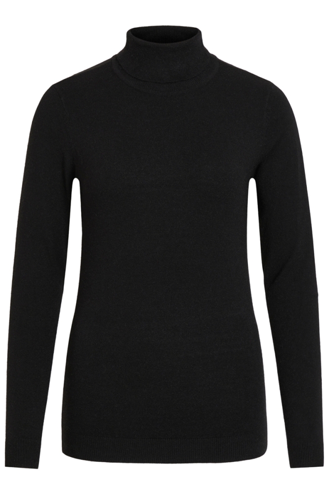 OBJTHESS L/S ROLLNECK KNIT PULLOVER 23033228 Black