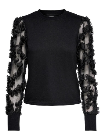 Jacqueline de Yong Trui JDYFAIRVIEW L/S SWEAT JRS 15220558 BLACK