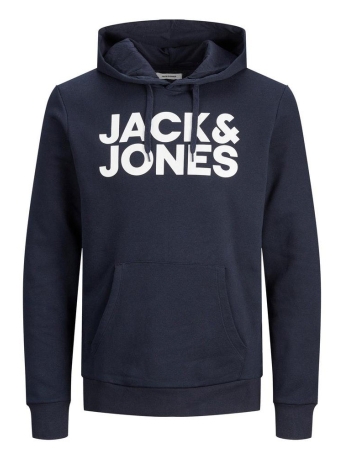 Jack & Jones Trui JJECORP LOGO SWEAT HOOD NOOS 12152840 NAVY BLAZER/REG/LARGE