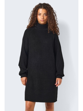 Noisy may Jurk NMTIMMY L/S KNIT DRESS NOOS 27017055 Black