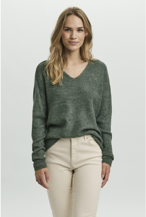 Vero Moda vmcrewlefile ls v-neck blouse noos