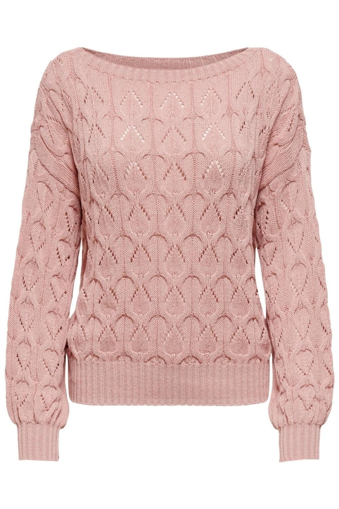 ONLBRYNN LIFE STRUCTURE L/S PUL KNT NOOS 15222853 ADOBE ROSE