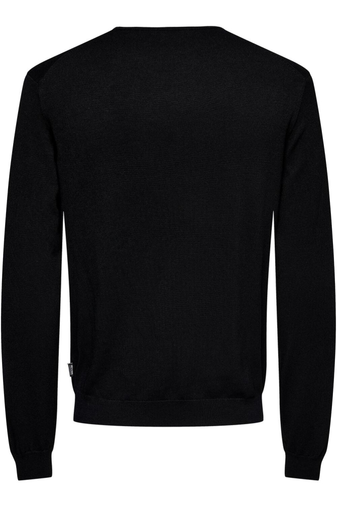 ONSWYLER LIFE LS CREW KNIT NOOS 22020088 Black