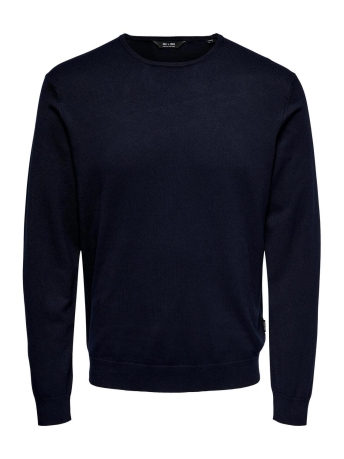 Only & Sons Trui ONSWYLER LIFE LS CREW KNIT NOOS 22020088 Dark Navy