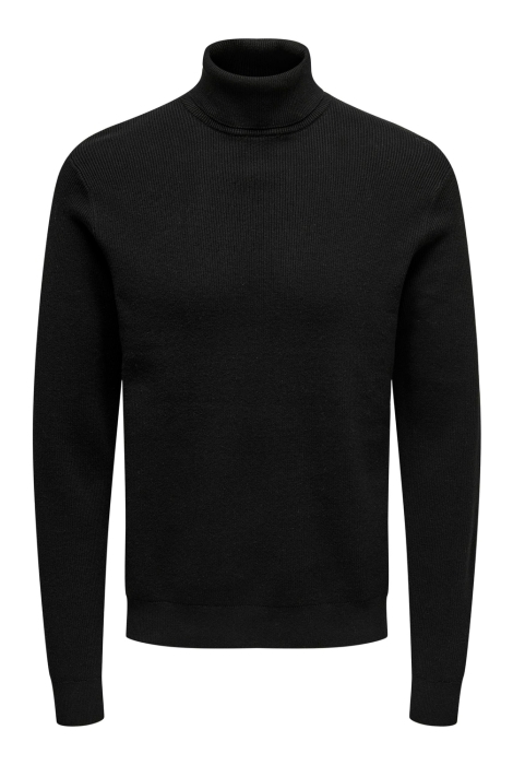 Only & Sons onsphil reg 12 struc roll neck knit