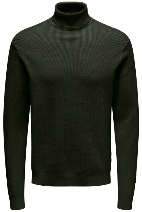 Only & Sons onsphil reg 12 struc roll neck knit