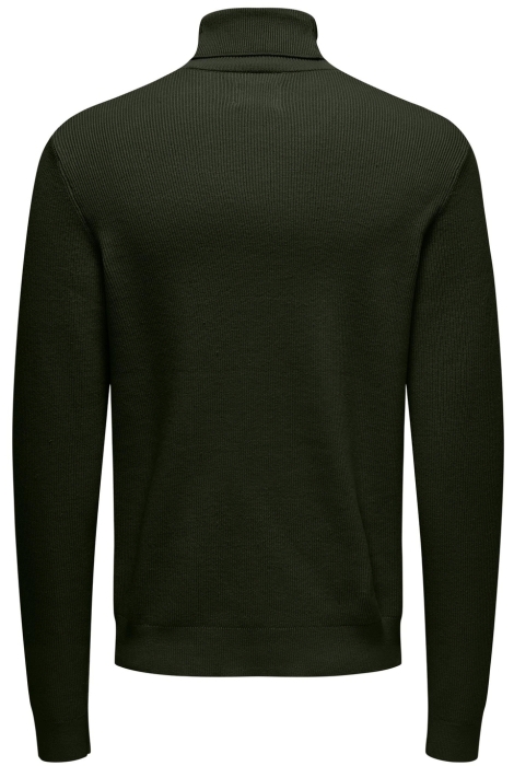 Only & Sons onsphil reg 12 struc roll neck knit