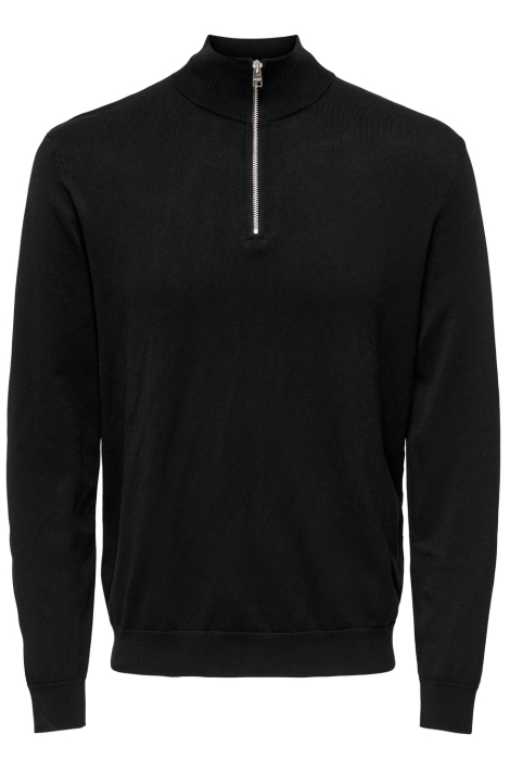 Only & Sons onswyler life ls half zip knit