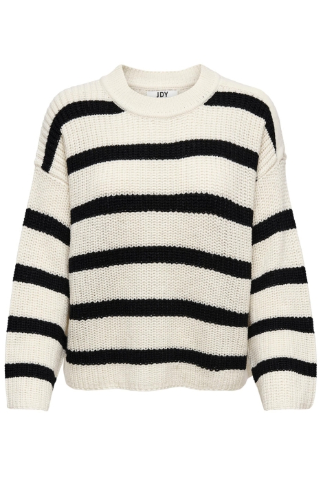 Jacqueline de Yong jdyjusty l/s stripe pullover knt no