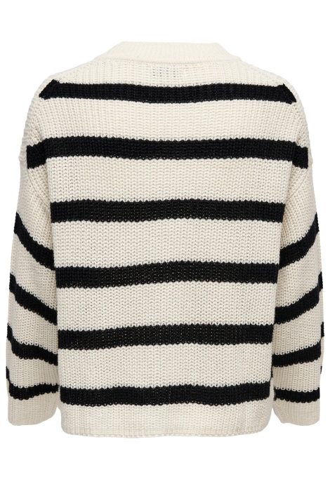 Jacqueline de Yong jdyjusty l/s stripe pullover knt no