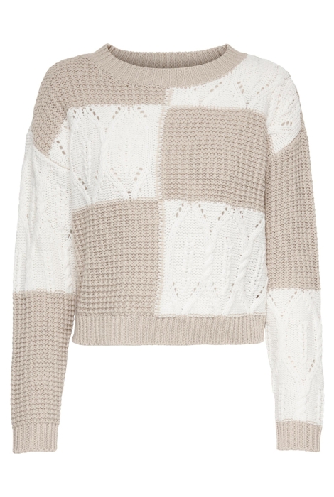 Jacqueline de Yong jdyjusty l/s mix structure pullover