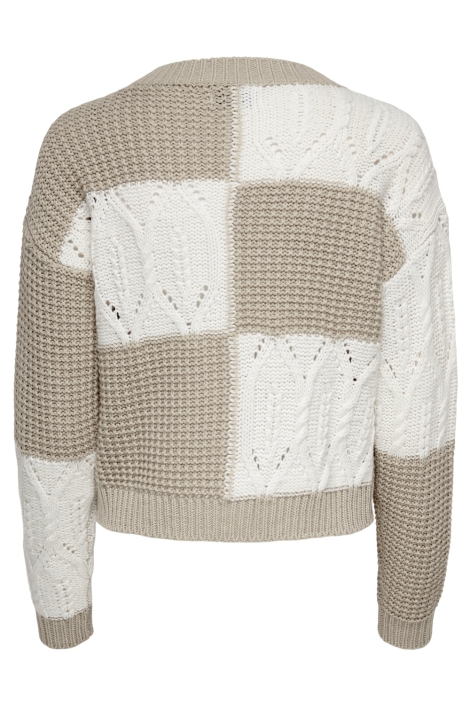 Jacqueline de Yong jdyjusty l/s mix structure pullover