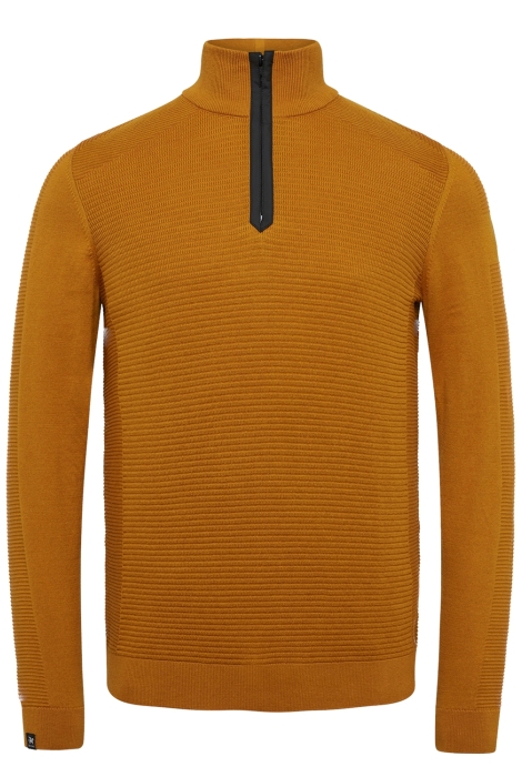 Vanguard half zip collar cotton structure