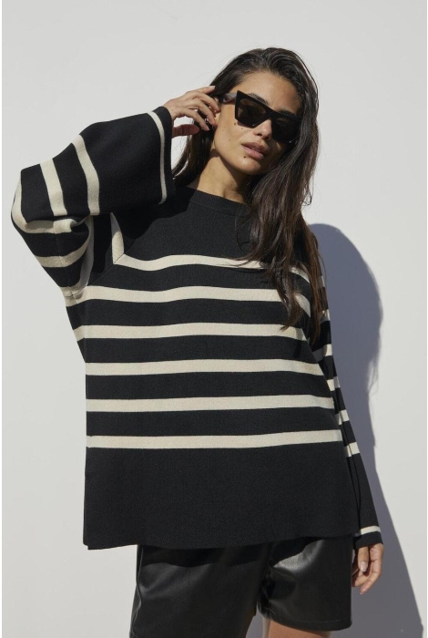 Noisy may nmfifi l/s o-neck tunic knit fwd