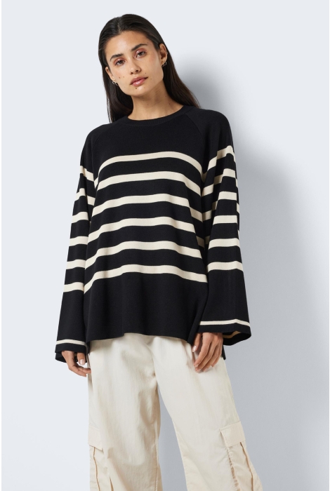 Noisy may nmfifi l/s o-neck tunic knit fwd