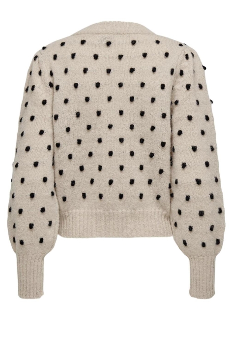 Jacqueline de Yong jdysigrid life l/s oneck puffdot pu