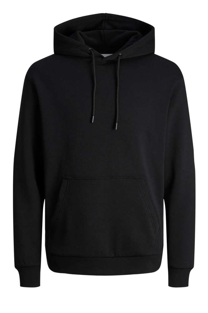 JJEBRADLEY SWEAT HOOD NOOS 12249340 BLACK