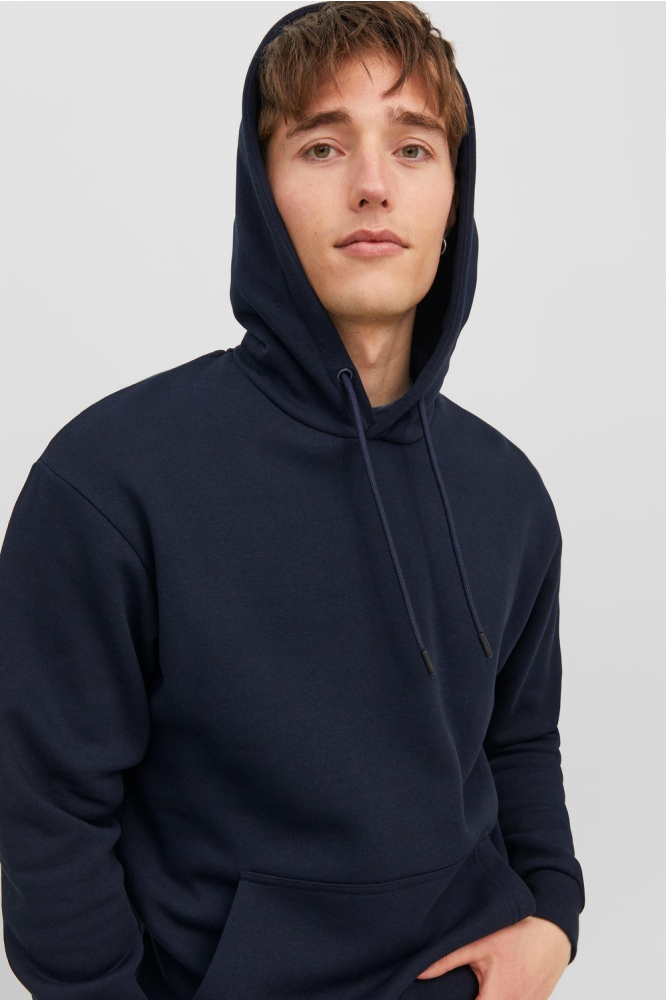 JJEBRADLEY SWEAT HOOD NOOS 12249340 NAVY BLAZER