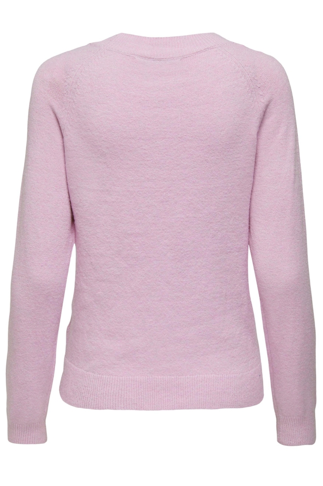 ONLRICA LIFE L/S PULLOVER KNT NOOS 15204279 PASTEL LAVENDER/W. MELANGE