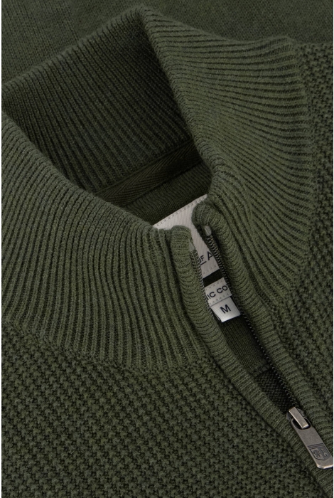 State of Art cardigan plain - zip