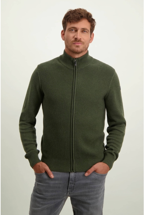 State of Art cardigan plain - zip