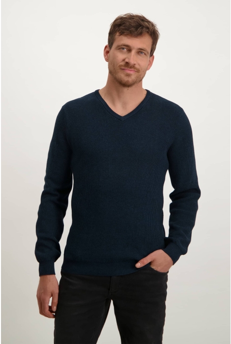 BlueFields pullover v-neck plai