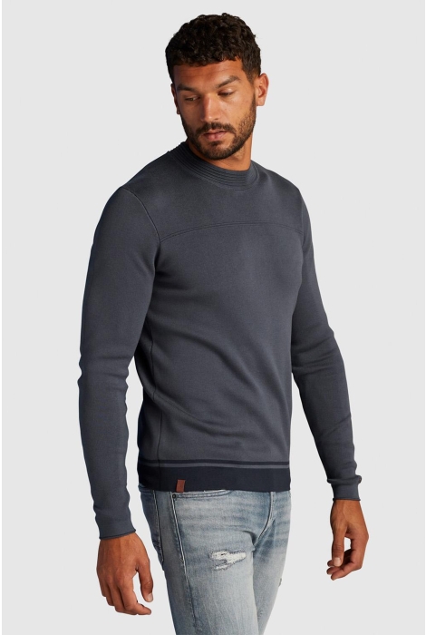 Cast Iron mock neck cotton modal mockneck