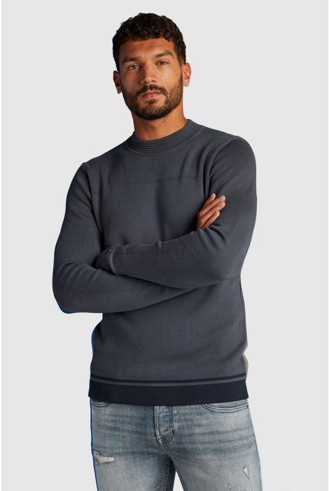 Cast Iron mock neck cotton modal mockneck