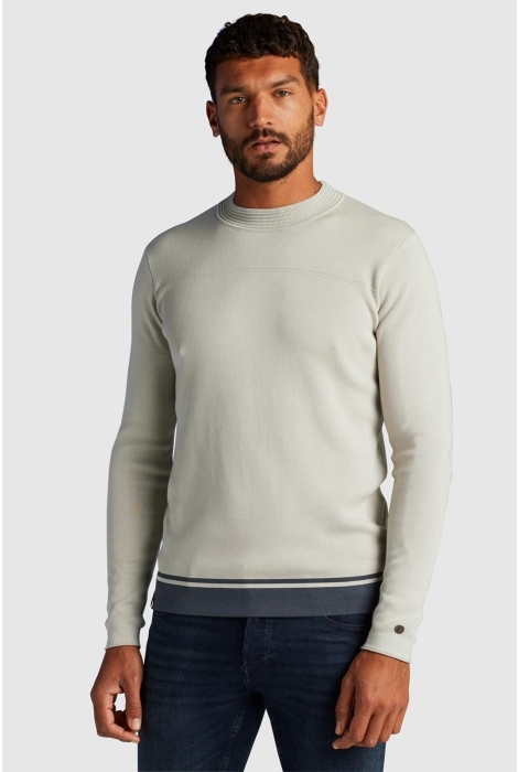 Cast Iron mock neck cotton modal mockneck