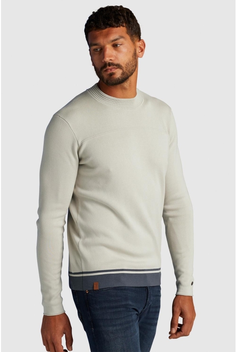 Cast Iron mock neck cotton modal mockneck