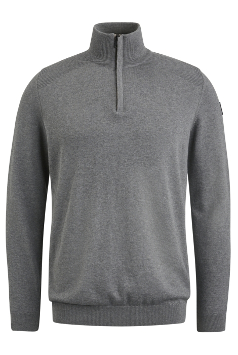 Vanguard half zip collar cotton melange