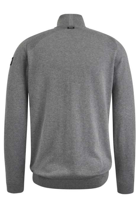 Vanguard half zip collar cotton melange