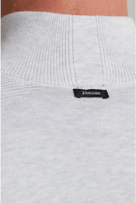 Vanguard half zip collar cotton structure