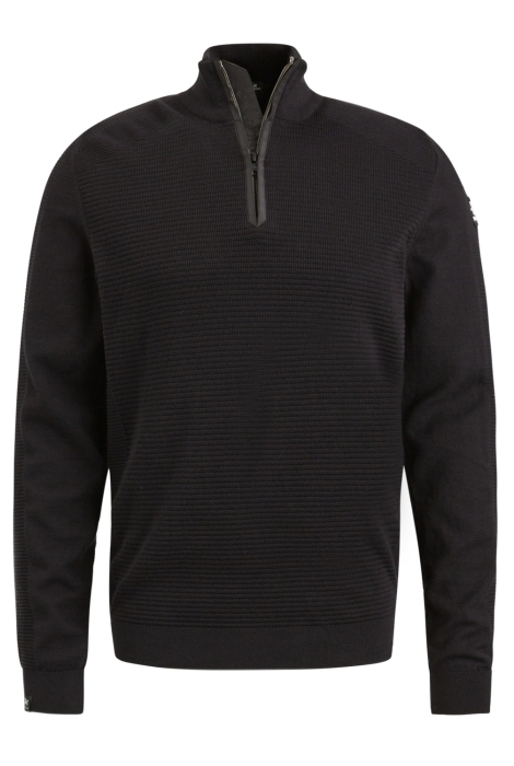 Vanguard half zip collar cotton structure