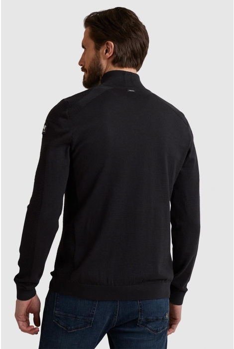 Vanguard half zip collar cotton structure