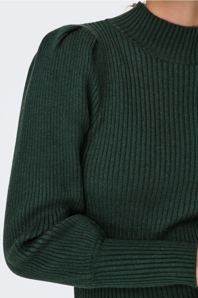 ONLKATIA L/S HIGHNECK PULLOVER KNT 15232494 JUNE BUG