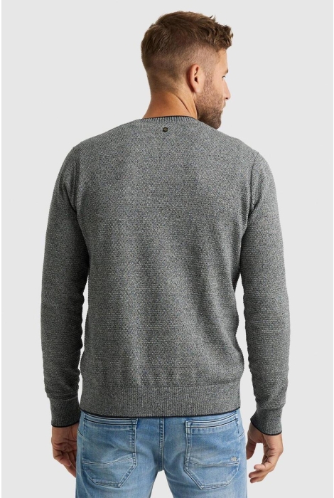 PME legend r-neck cotton mouline knit