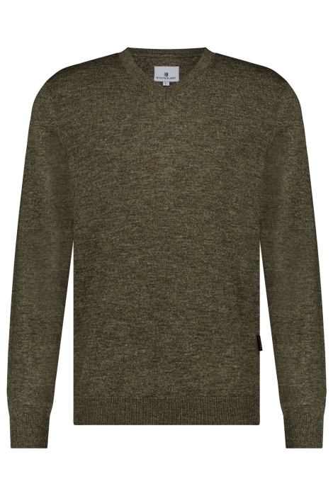 State of Art pullover v-neck plai