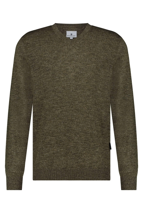 State of Art pullover v-neck plai