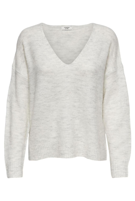 Jacqueline de Yong jdyelanora l/s v-neck pullo. knt no