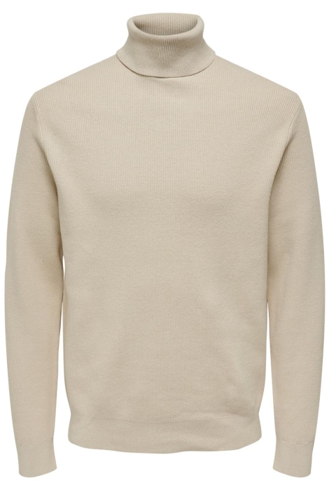 Only & Sons onsphil reg 12 struc roll neck knit