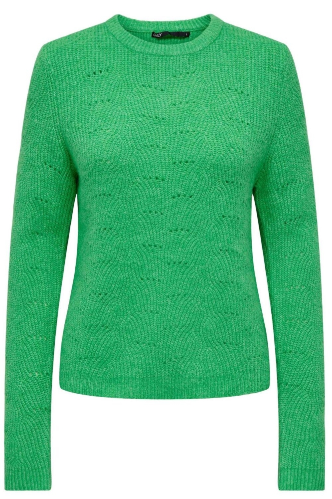 ONLLOLLI L/S PULLOVER KNT NOOS 15234745 ISLAND GREEN